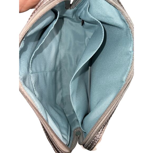 NWT Coach Starfish Beach Tote Canvas Set Zip Wallet Make Up Case Brand New Rare - Picture 12 of 16